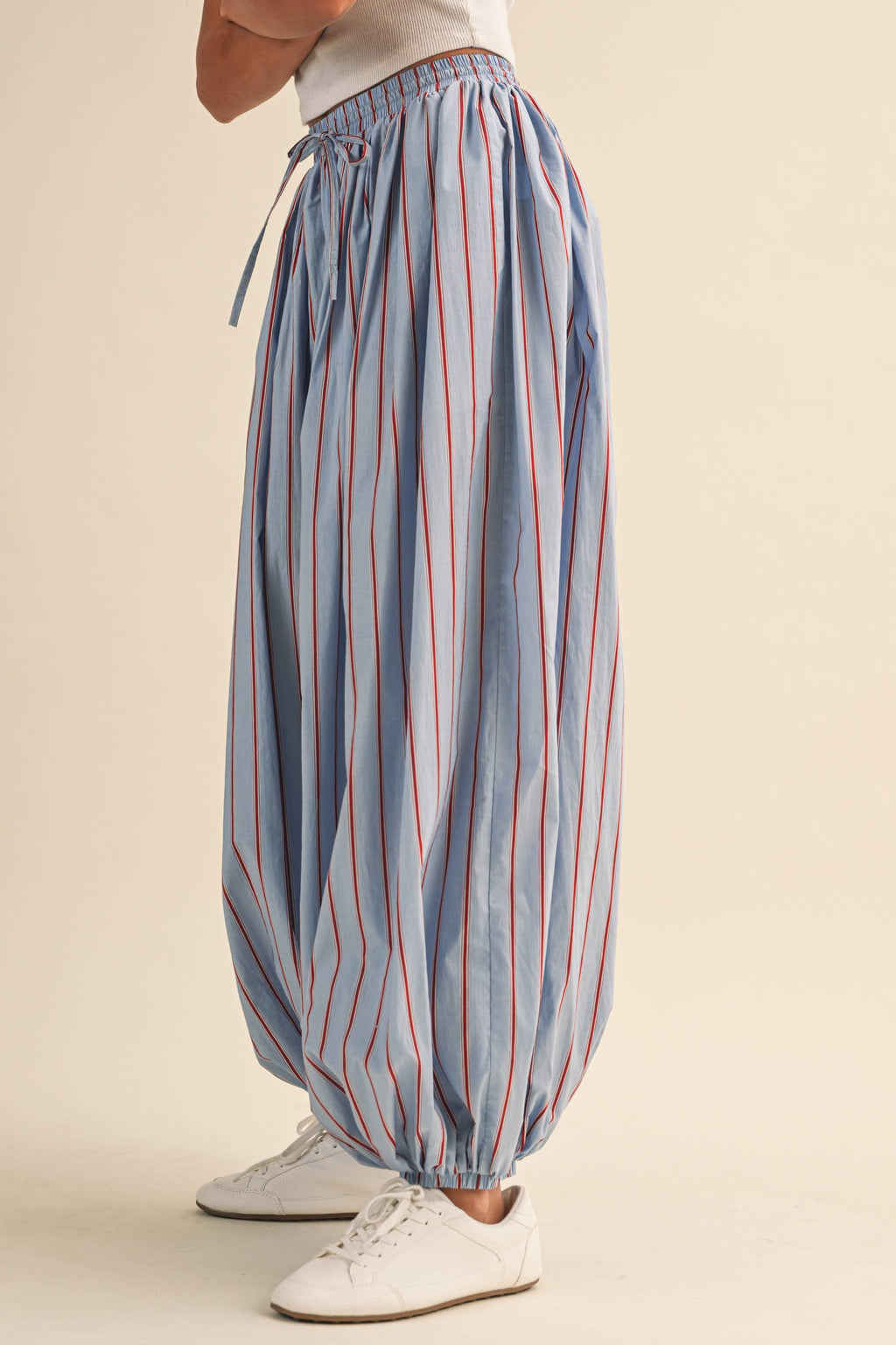 Oxford Balloon Pants