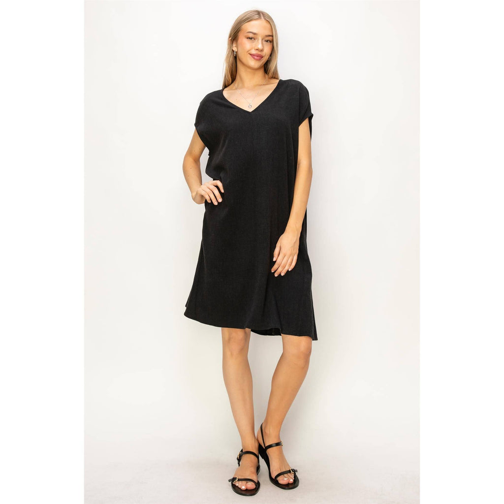 Summer's Linen Day Dress