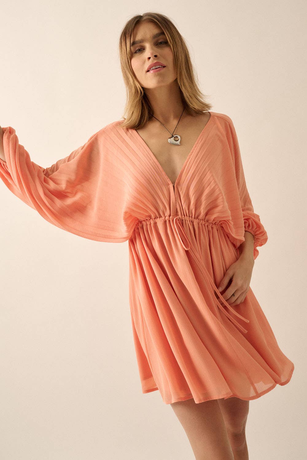 Betsy Bishop Sleeve Dress