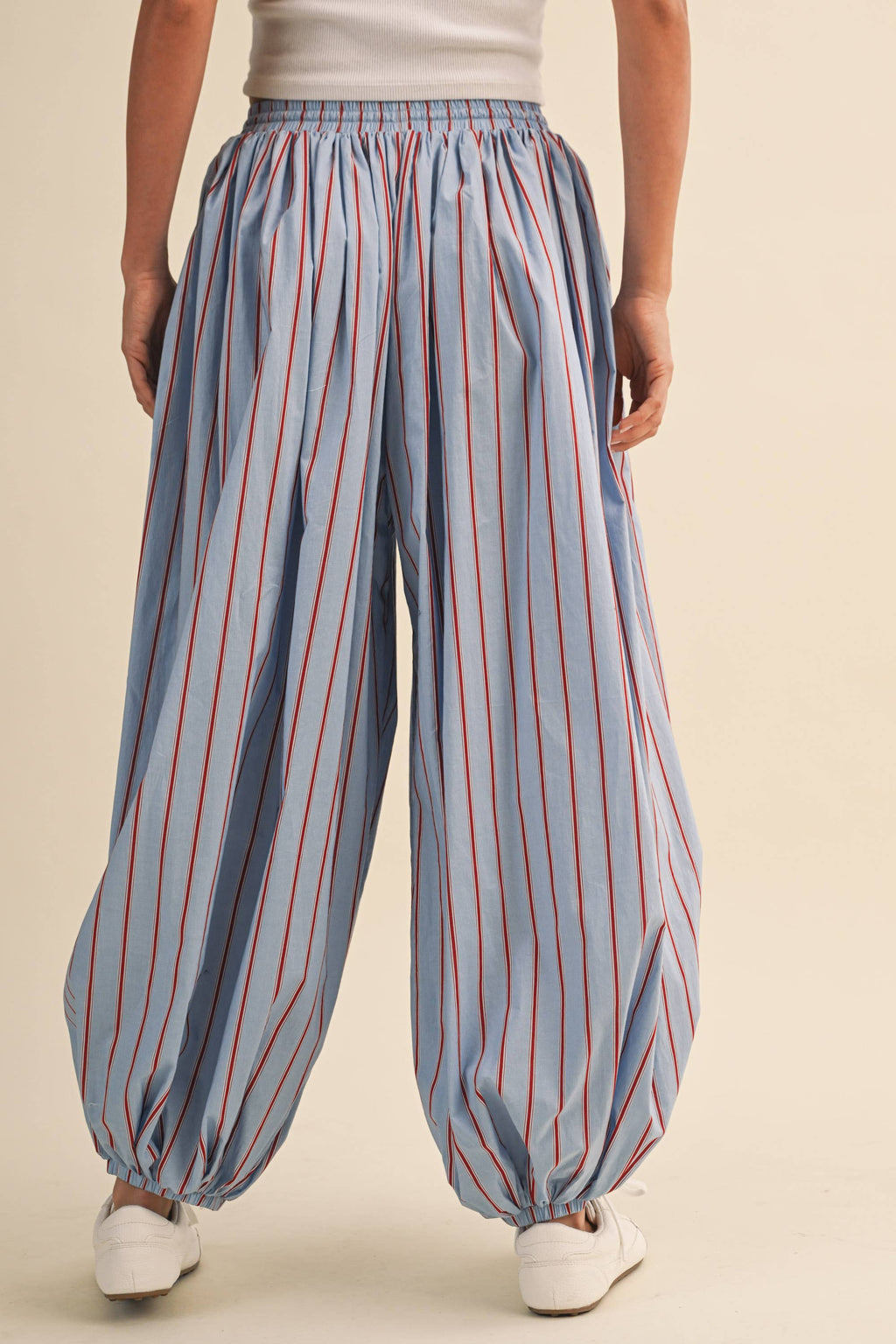 Oxford Balloon Pants