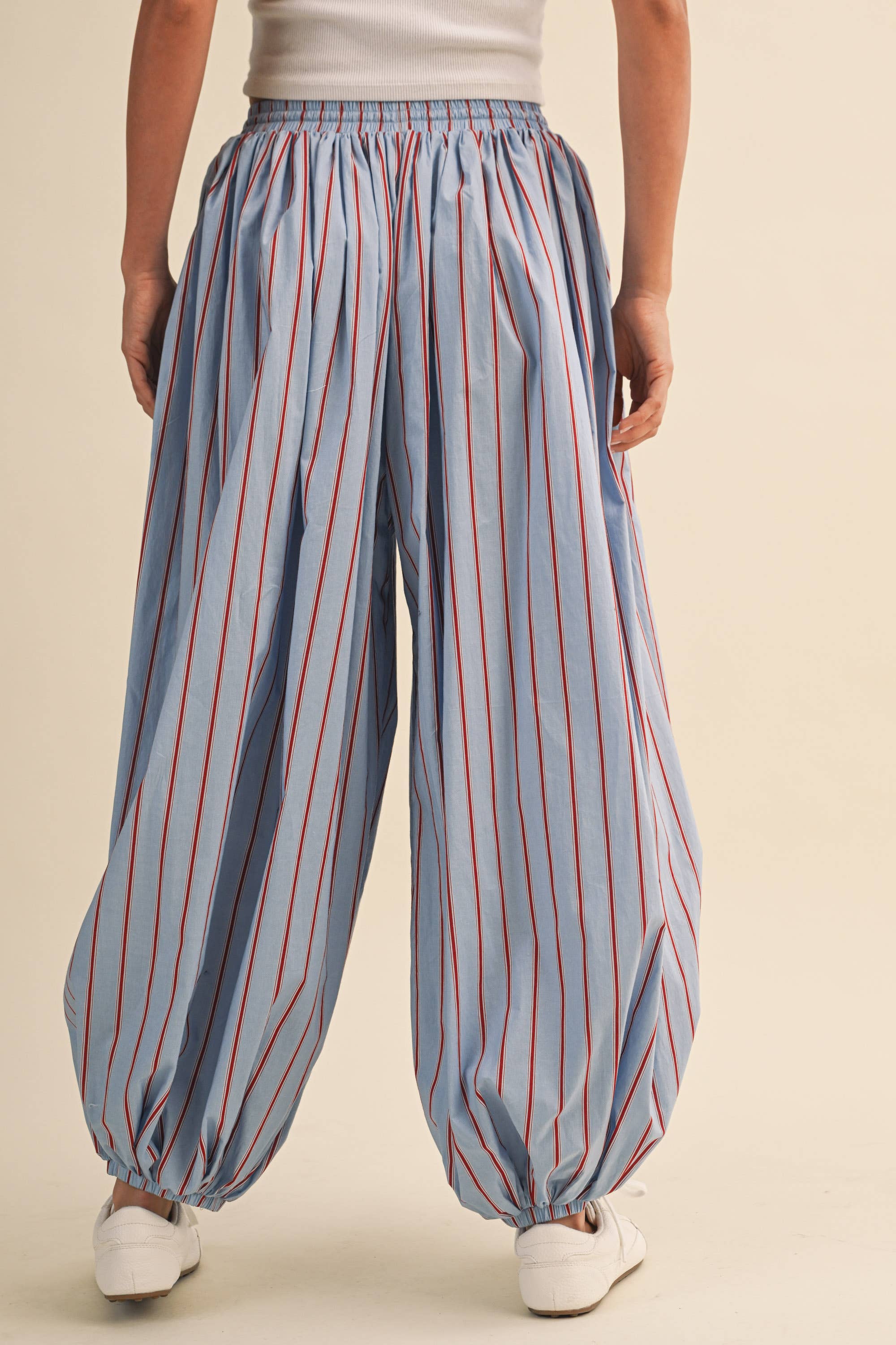 Oxford Balloon Pants