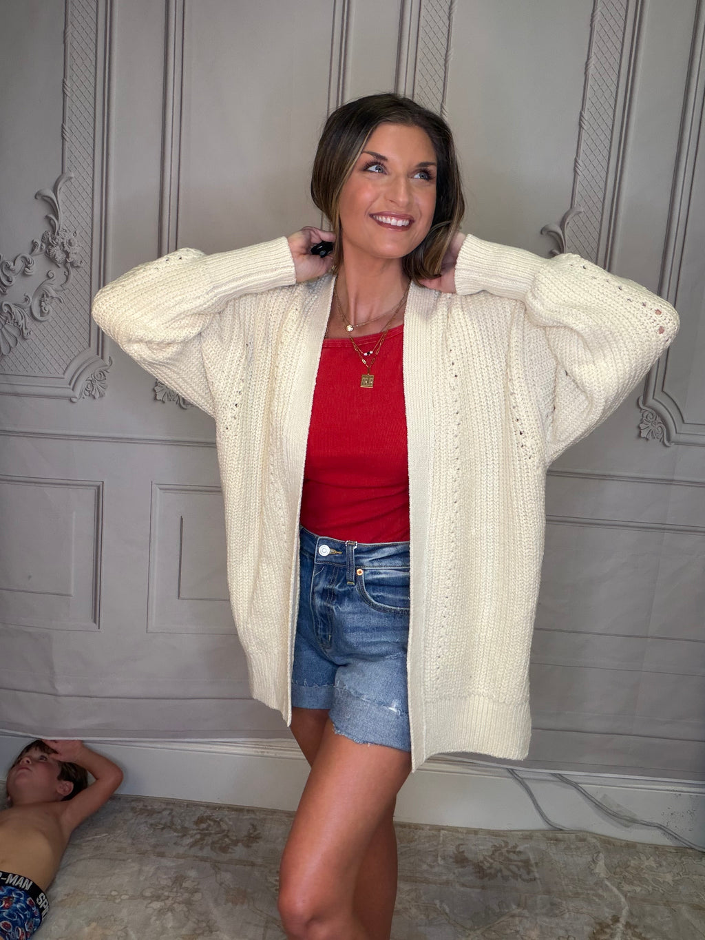 The Cozy Cream Cardigan