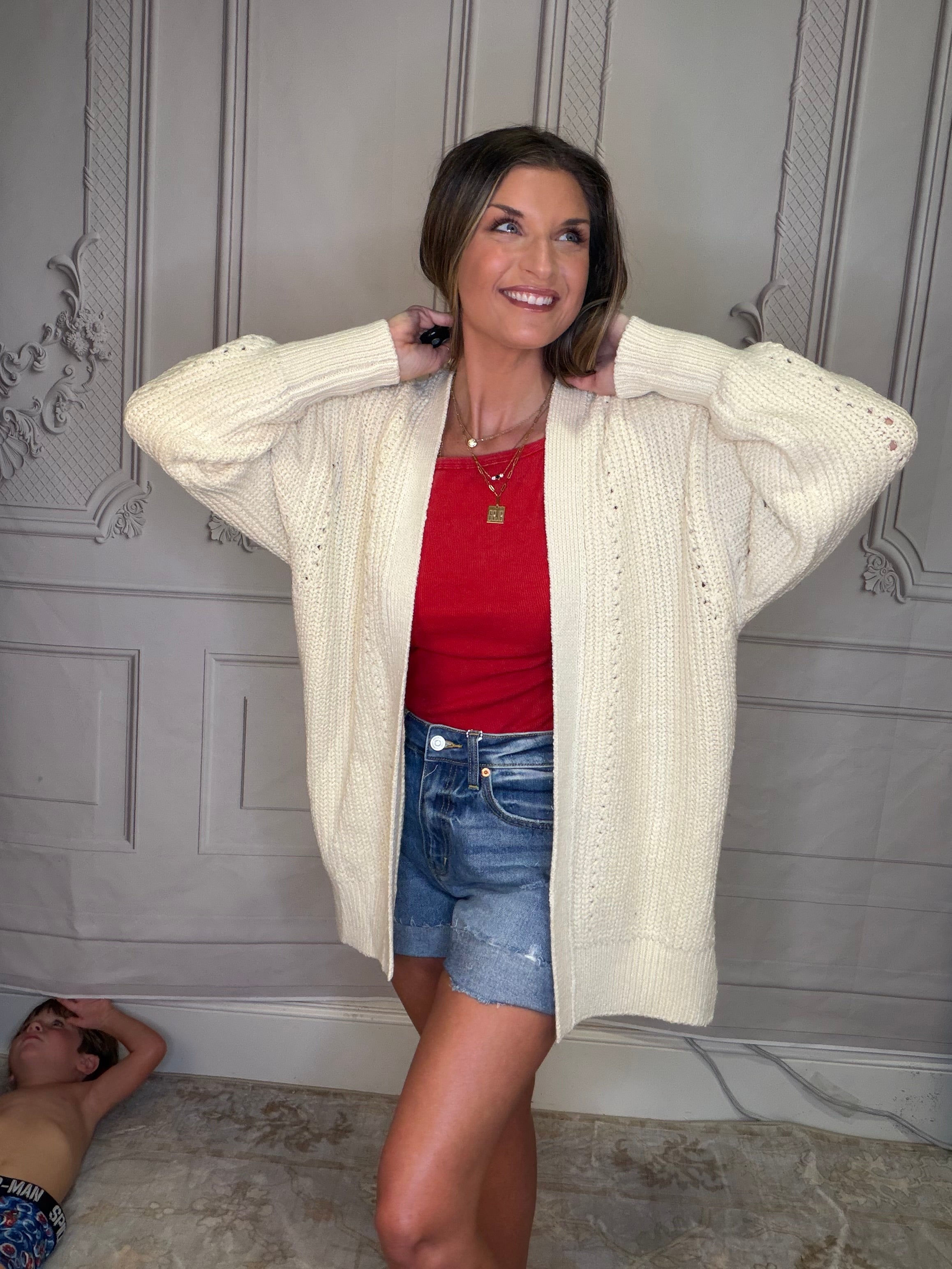 The Cozy Cream Cardigan
