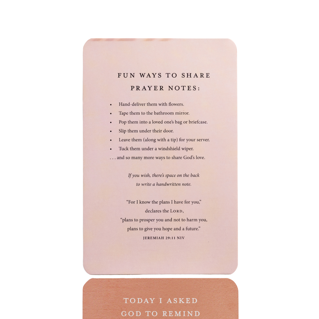 Prayers to Share Pass-Along Notes - Gifts