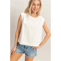 Daisy Denim Top