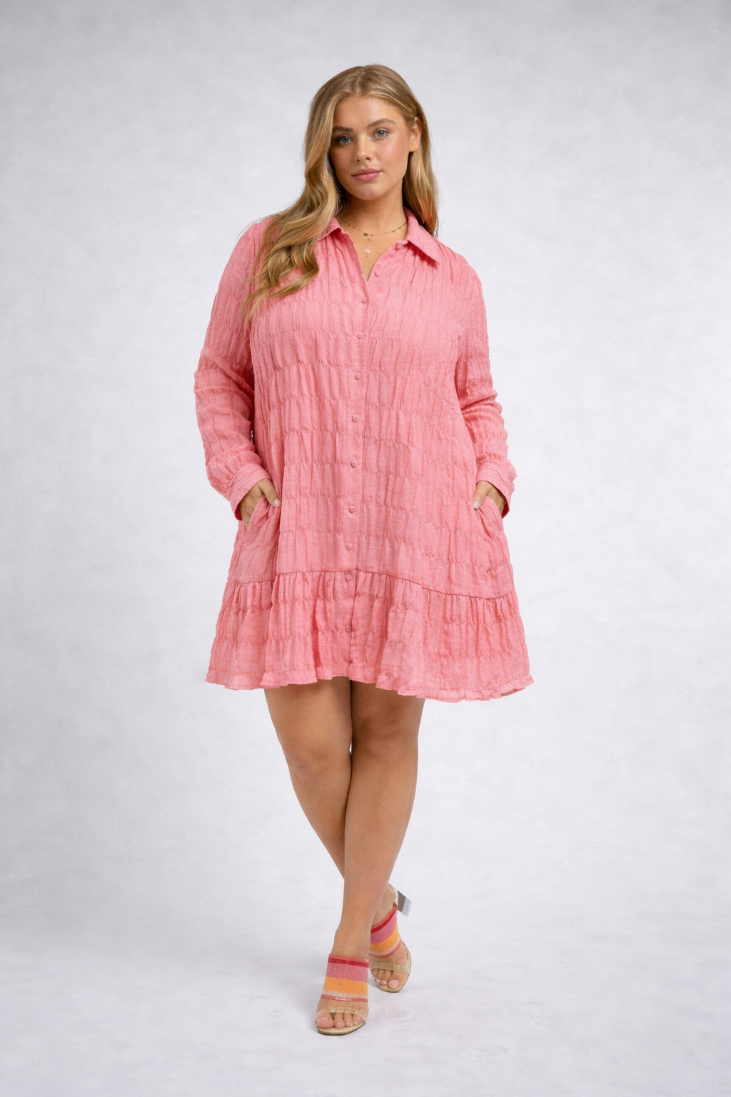 Peachy Pink Perfection Dress