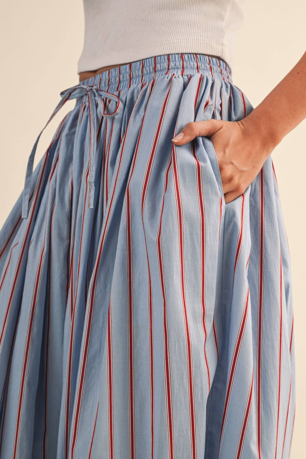 Oxford Balloon Pants