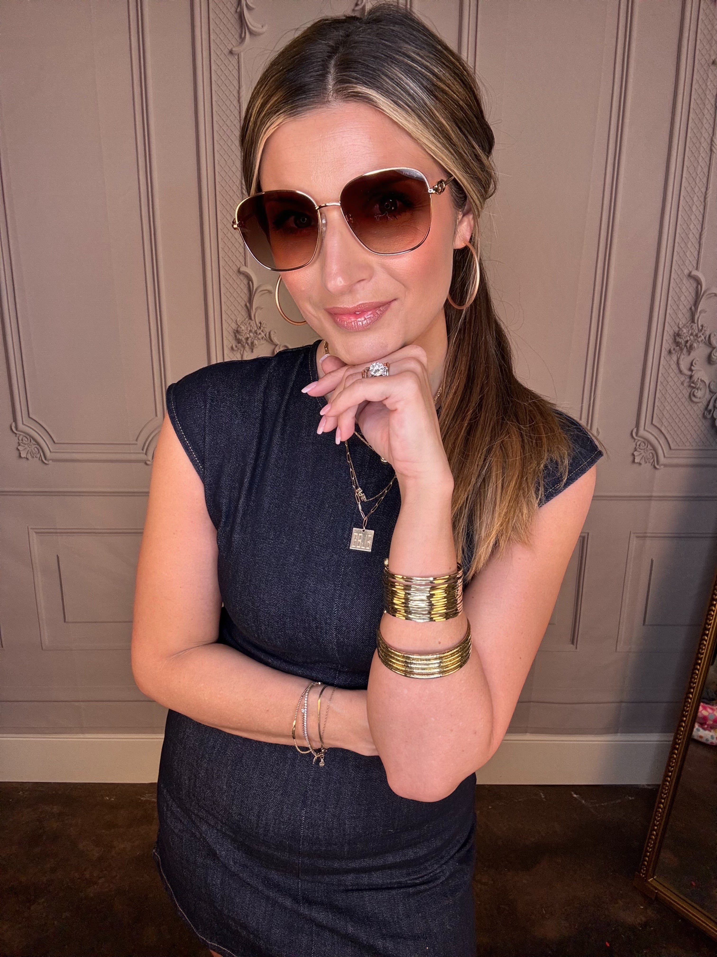 The Macy Denim Mini