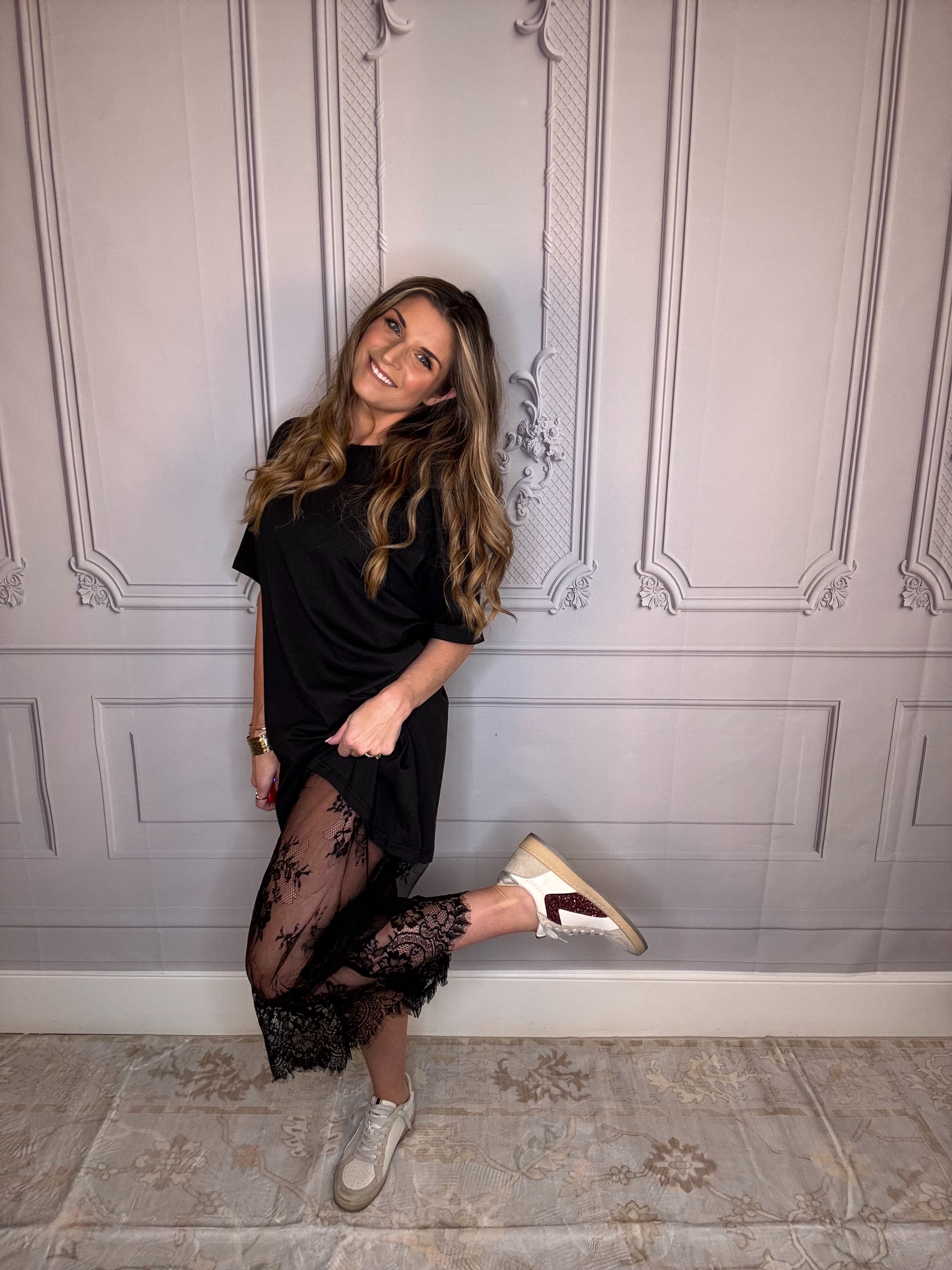 Becky in Black Dress