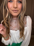 Laced Up Blouse