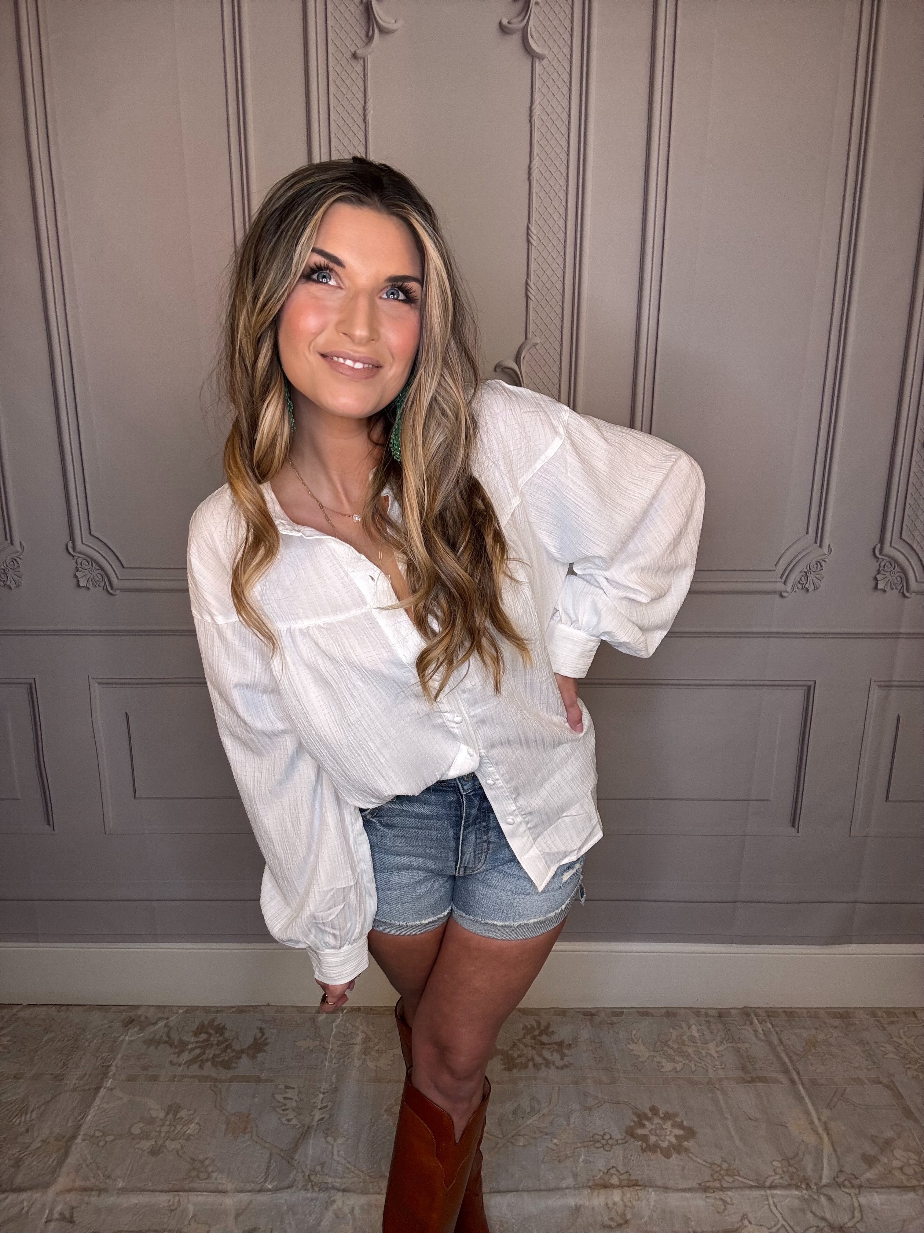 The Adeline Button Down