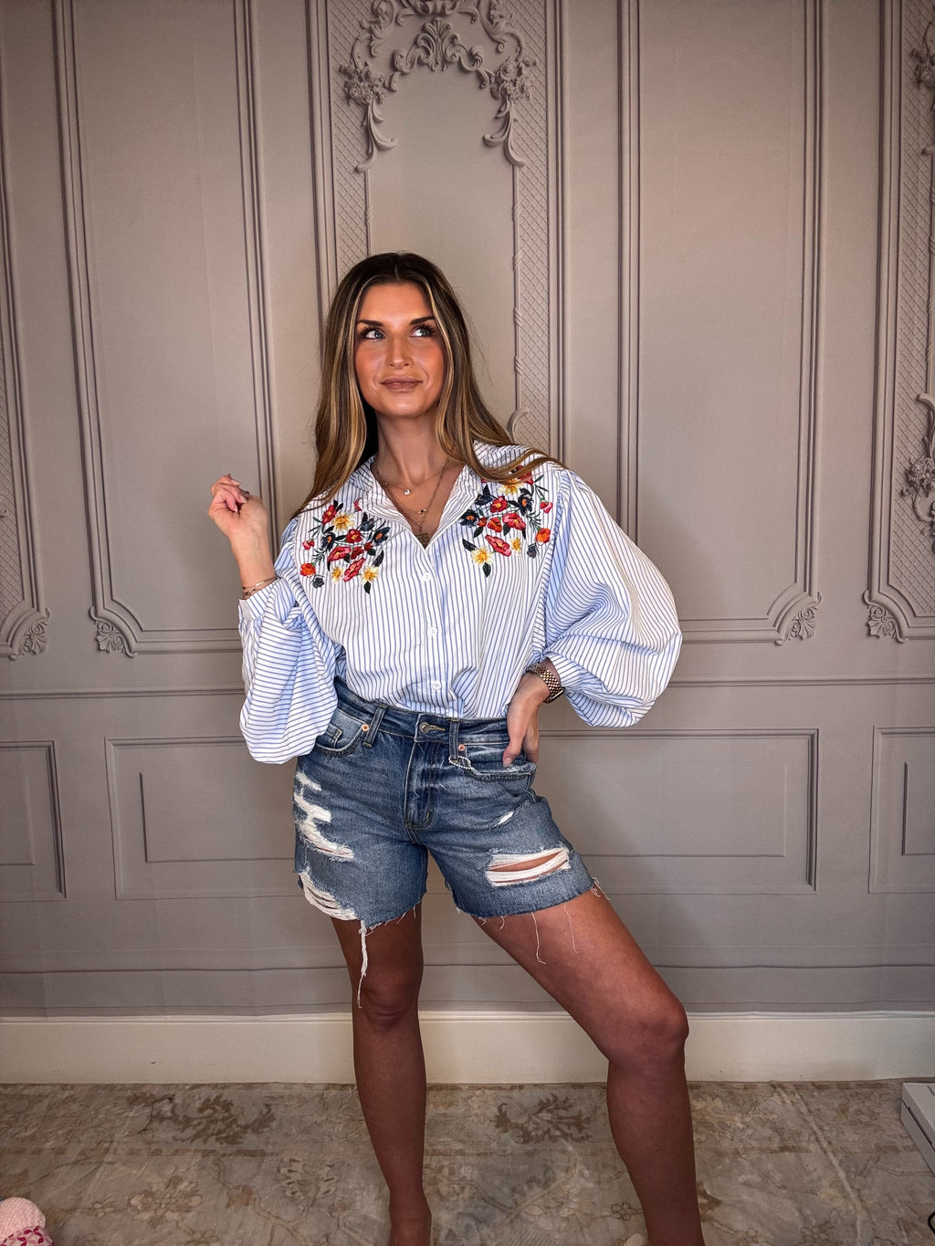 The Bouquet Blouse