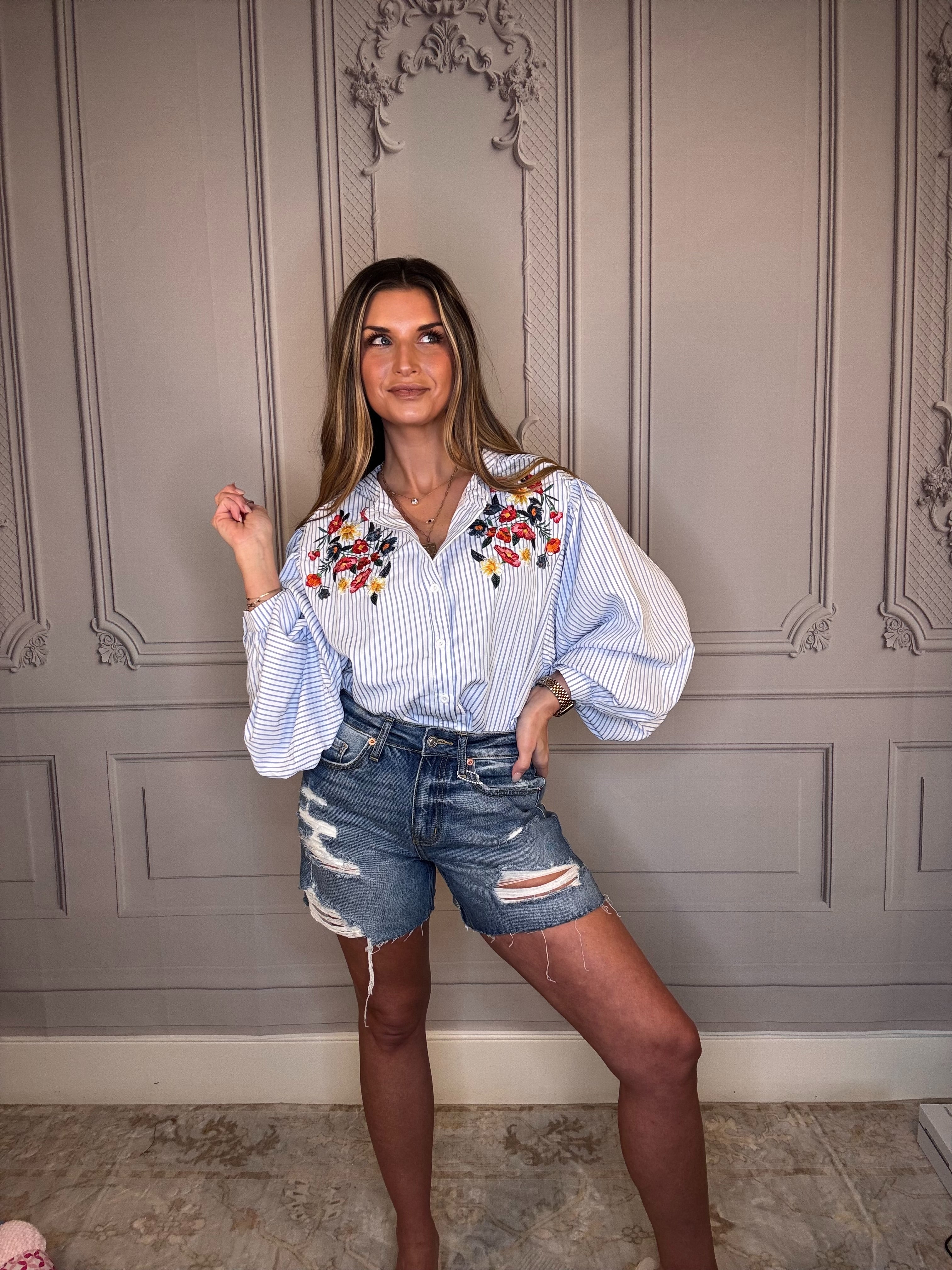 The Bouquet Blouse