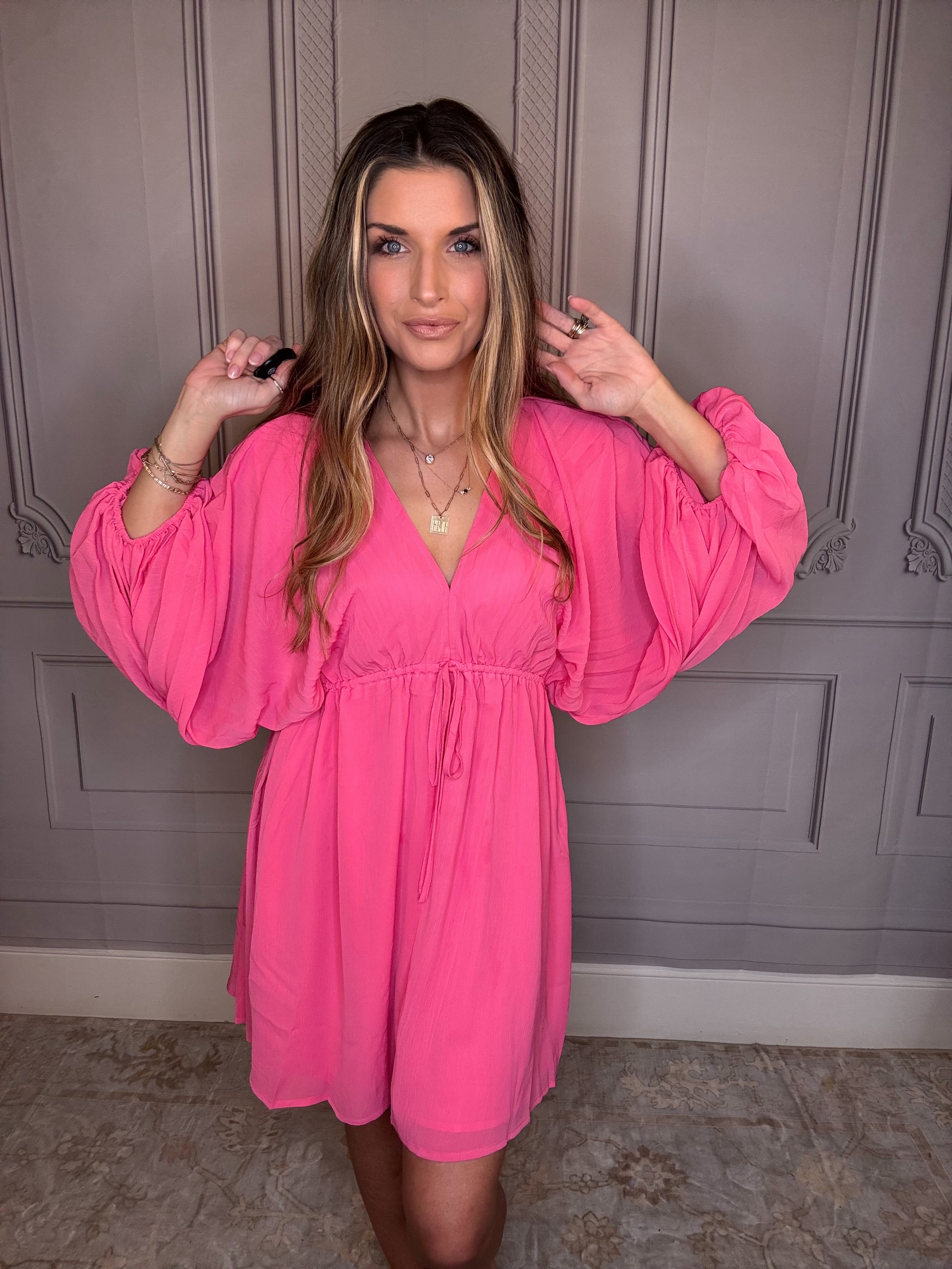 Betsy Bishop Sleeve Dress