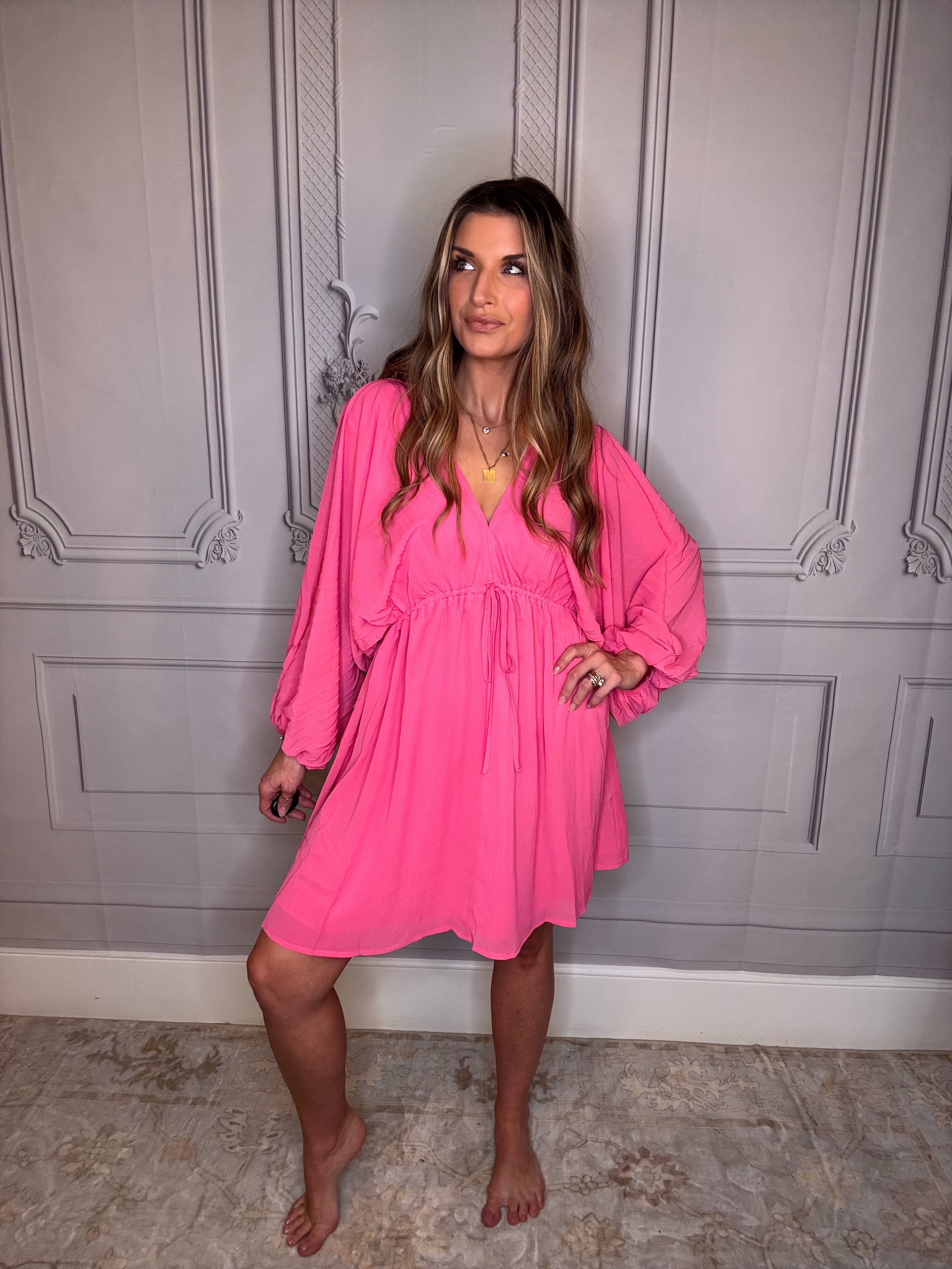 Betsy Bishop Sleeve Dress
