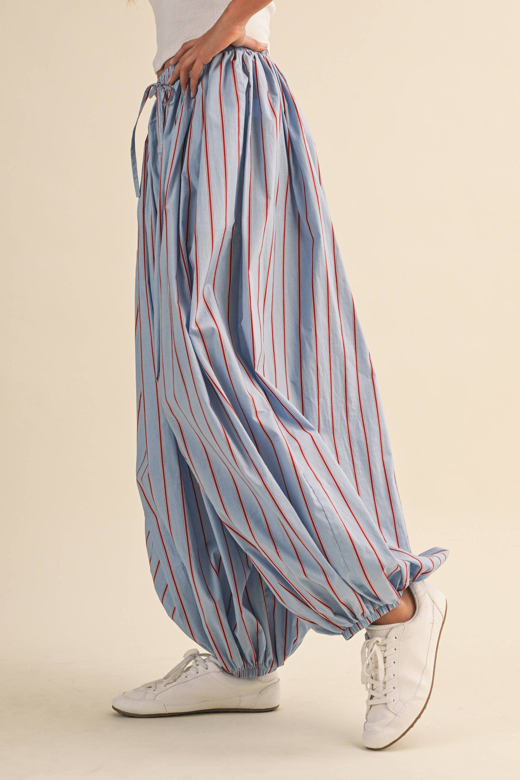 Oxford Balloon Pants