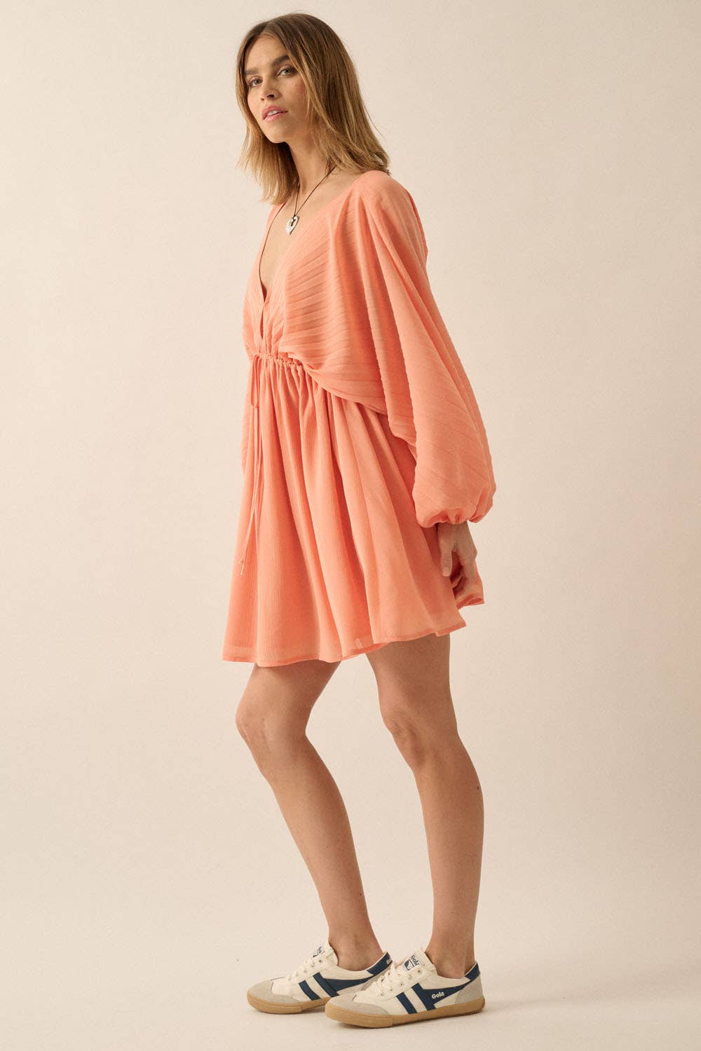 Betsy Bishop Sleeve Dress