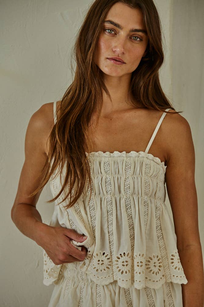 Emilys Eyelet Top
